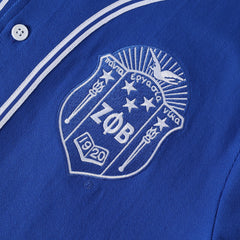 Zeta Blue Baseball Jersey