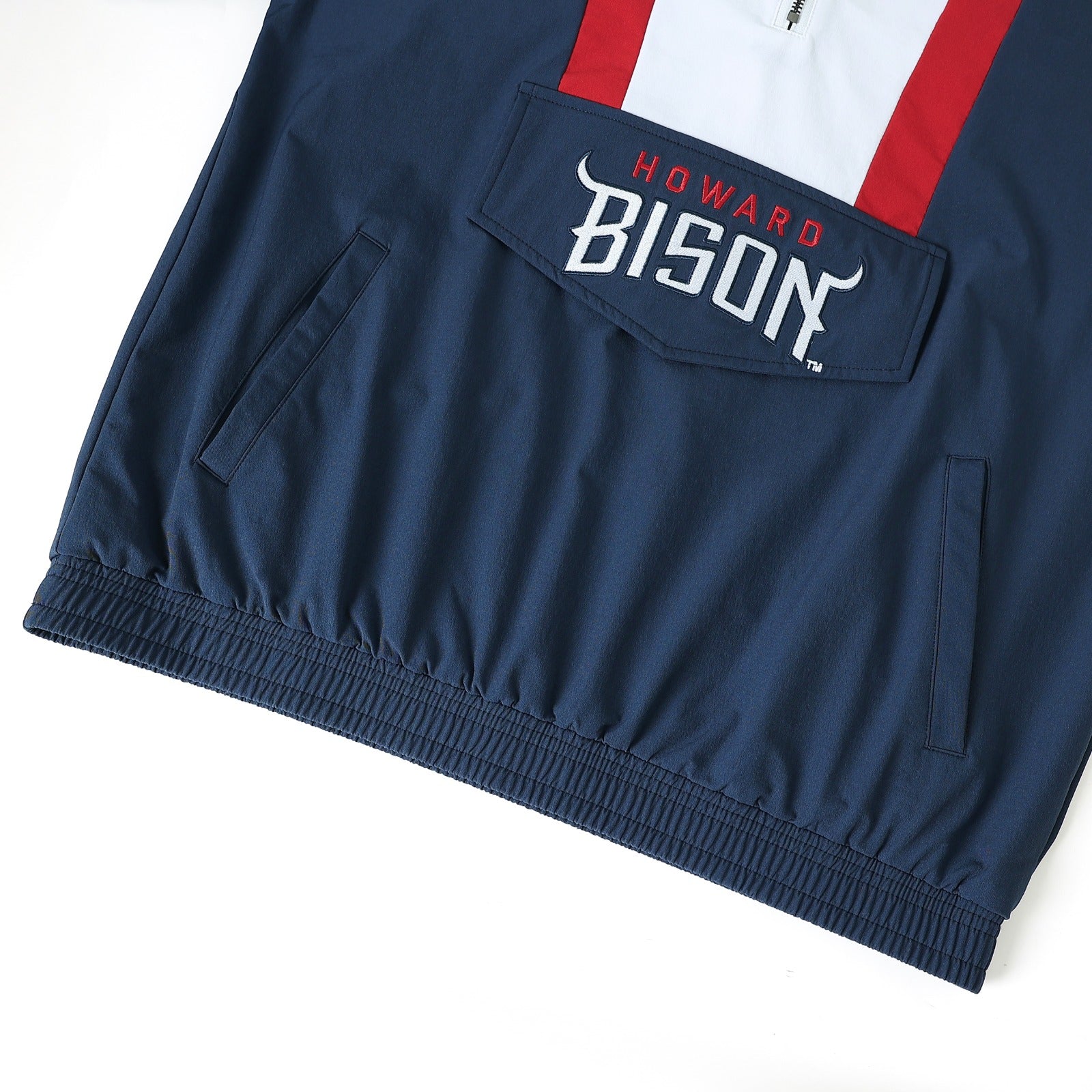 Howard University Blue Windbreaker Tech Pullover