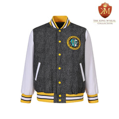Xavier University (Louisiana) Black Denim Bomber Jacket