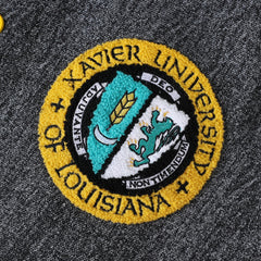 Xavier University (Louisiana) Black Denim Bomber Jacket