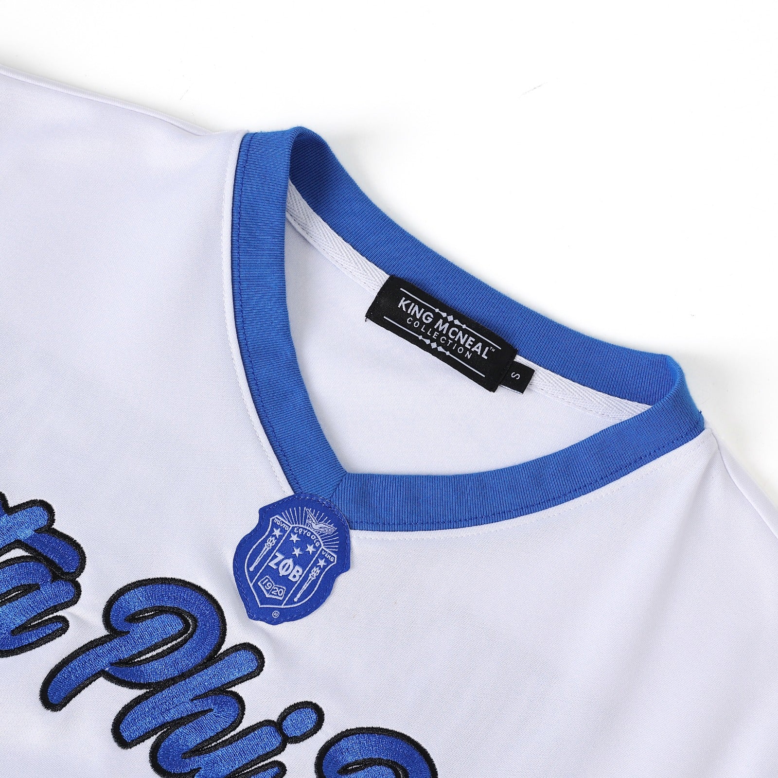 Zeta White Football Jersey II