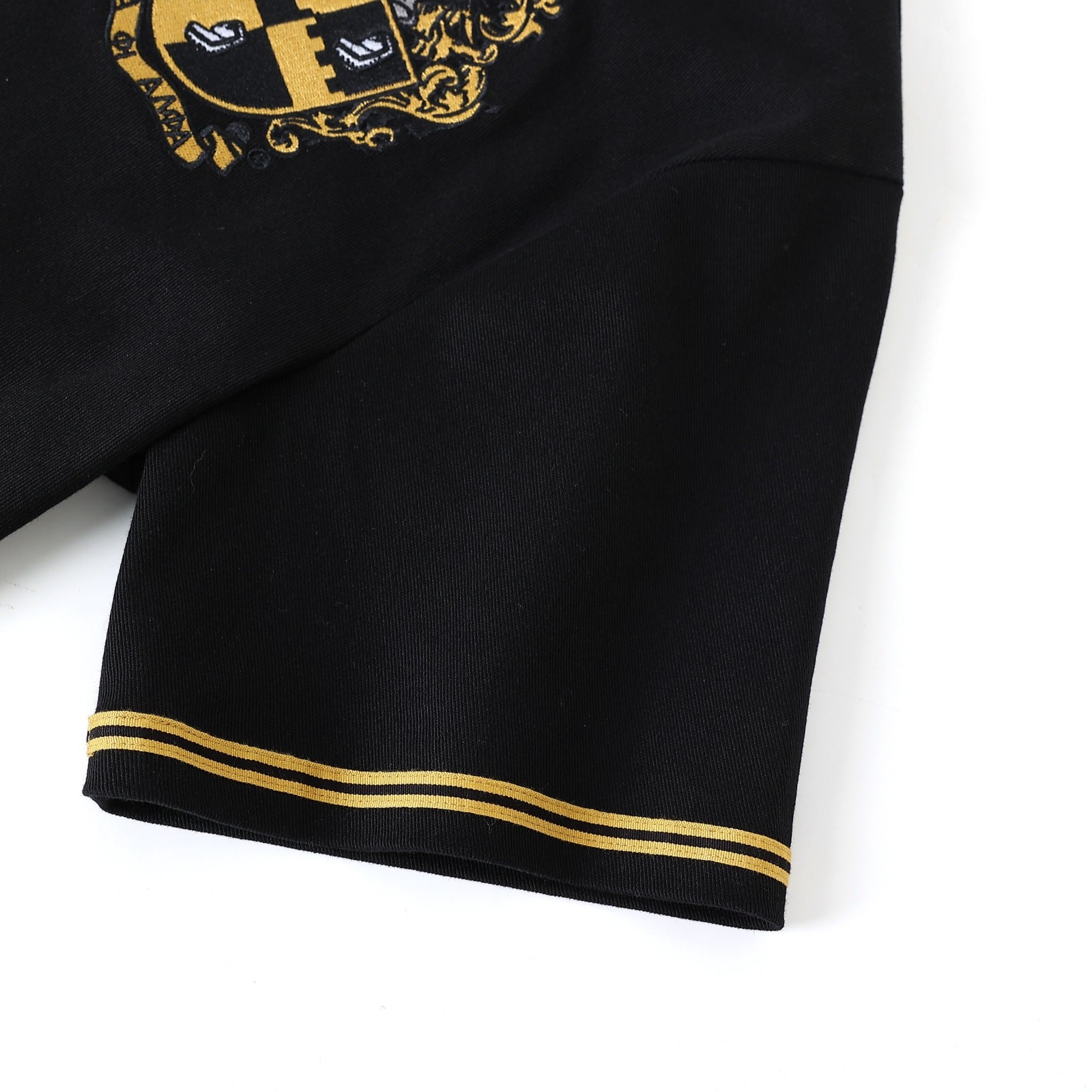 Alpha Black Button-Up Baseball Jersey