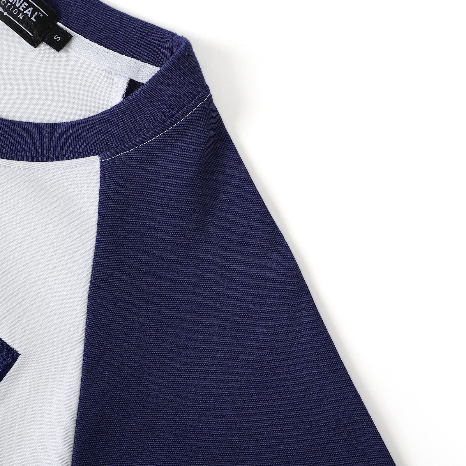 Coppin State White Premium Chenille Raglan Shirt