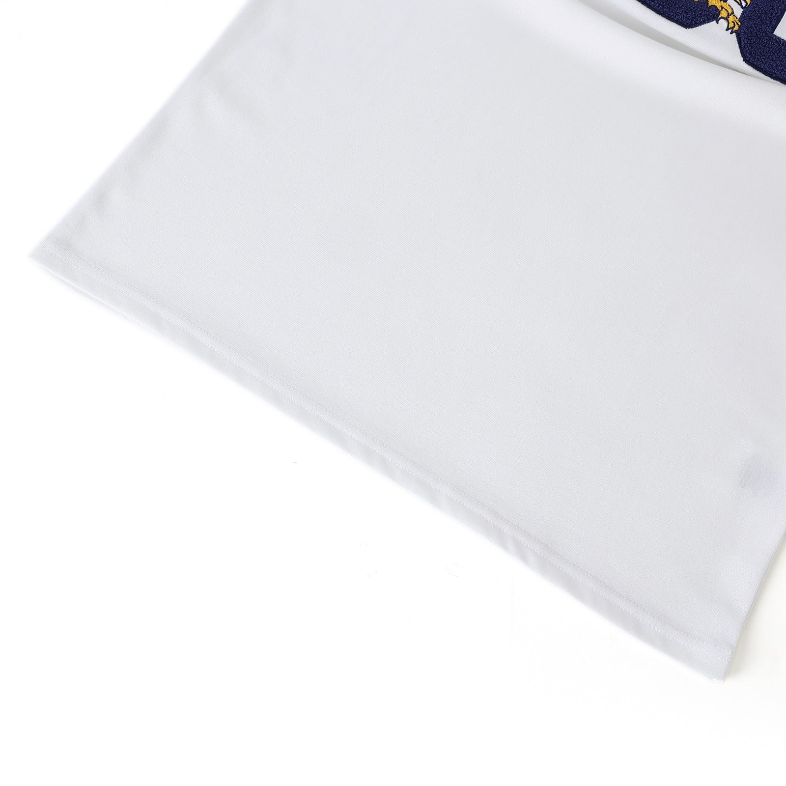 Coppin State White Premium Chenille Raglan Shirt