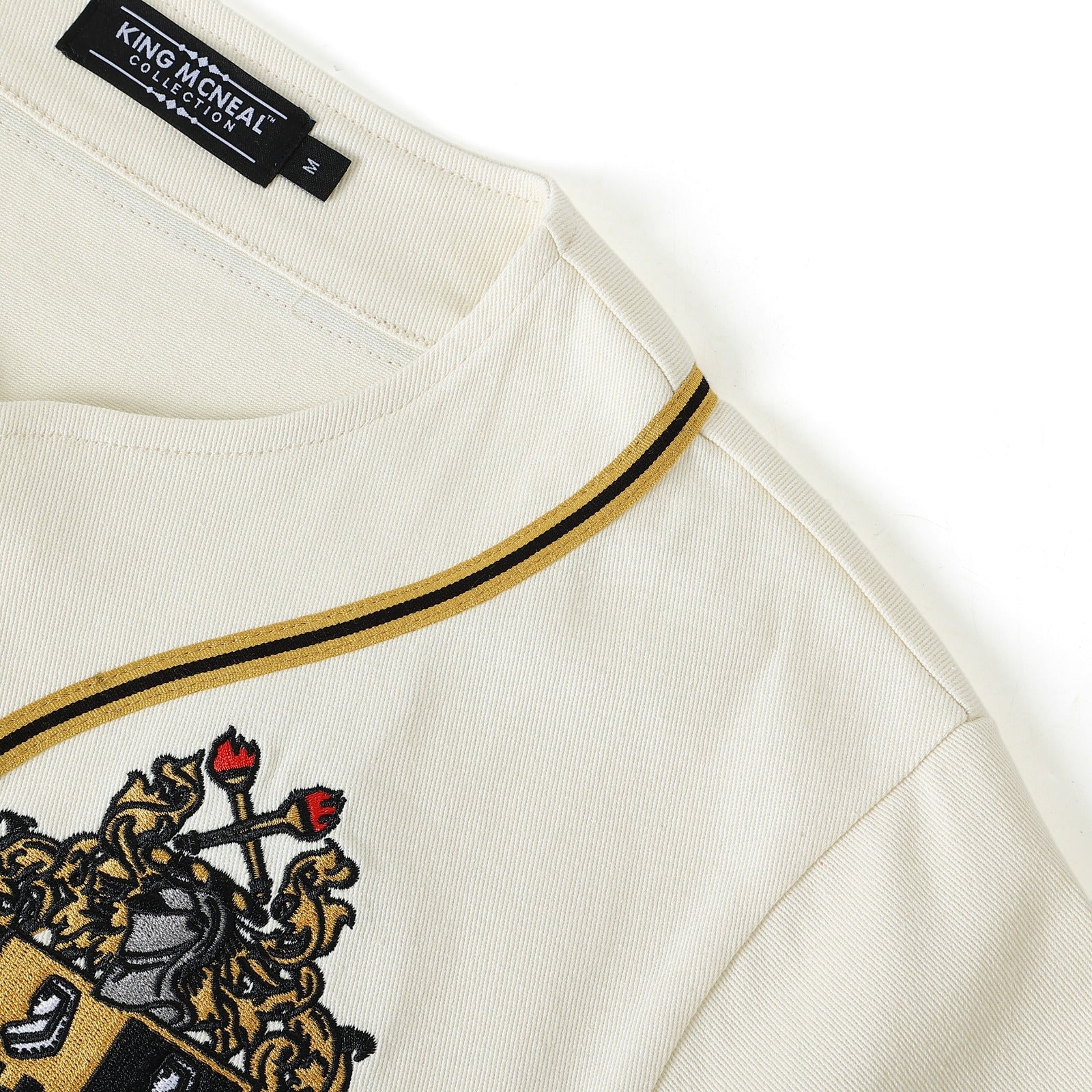 Alpha Neutral Button-Up Baseball Jersey
