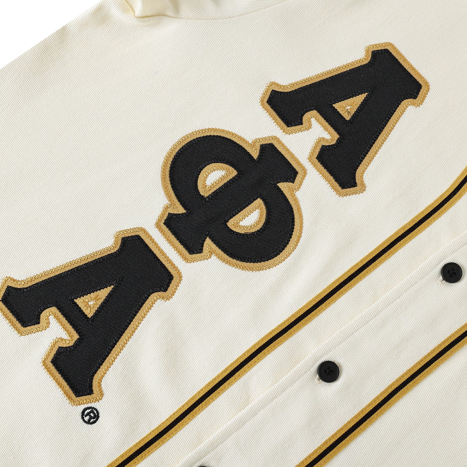 Alpha Neutral Button-Up Baseball Jersey