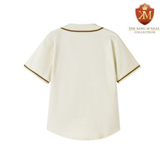 Alpha Neutral Button-Up Baseball Jersey