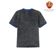 SGRHO Premium Black Denim Jersey Shirt II