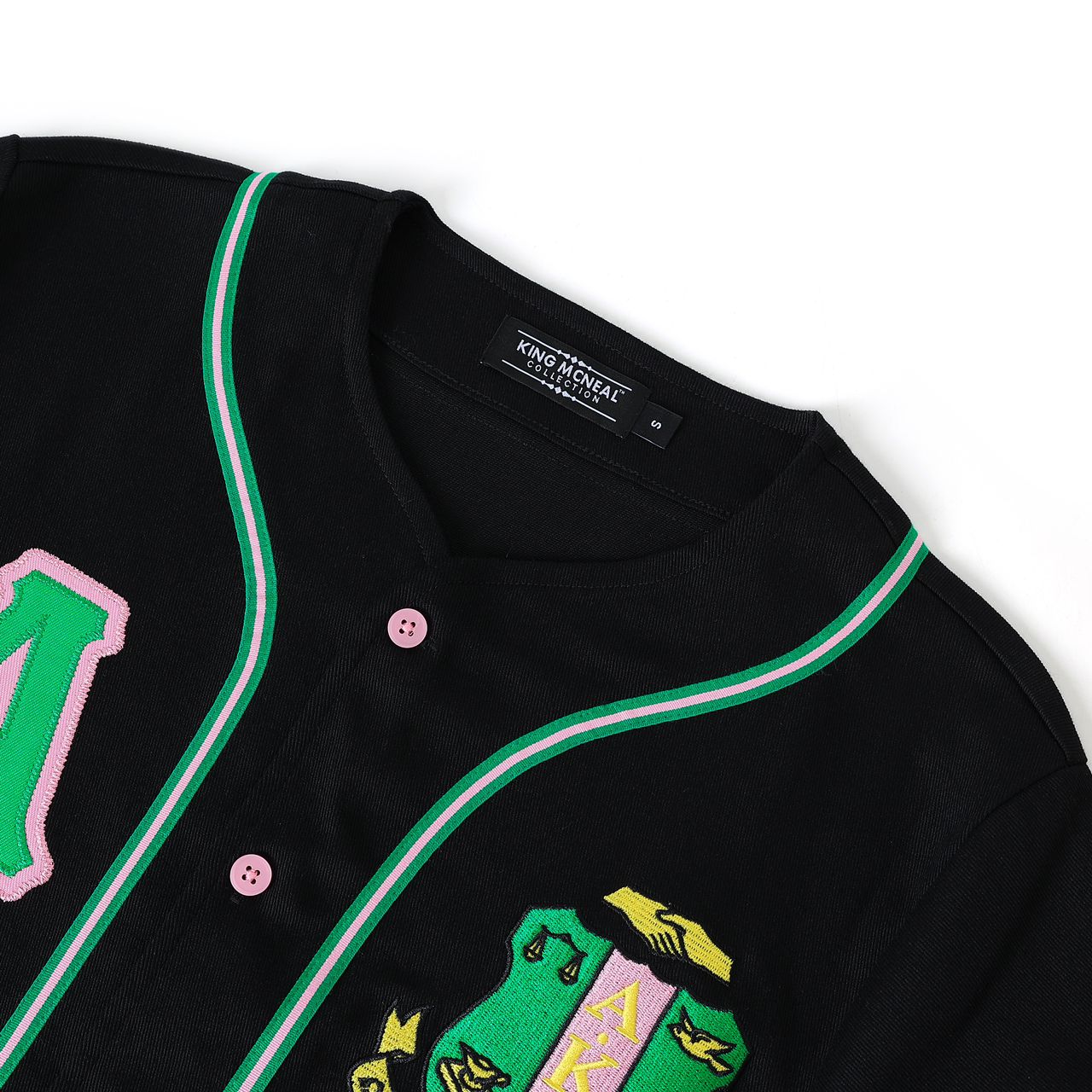 AKA Black Baseball Jersey
