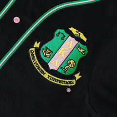 AKA Black Baseball Jersey