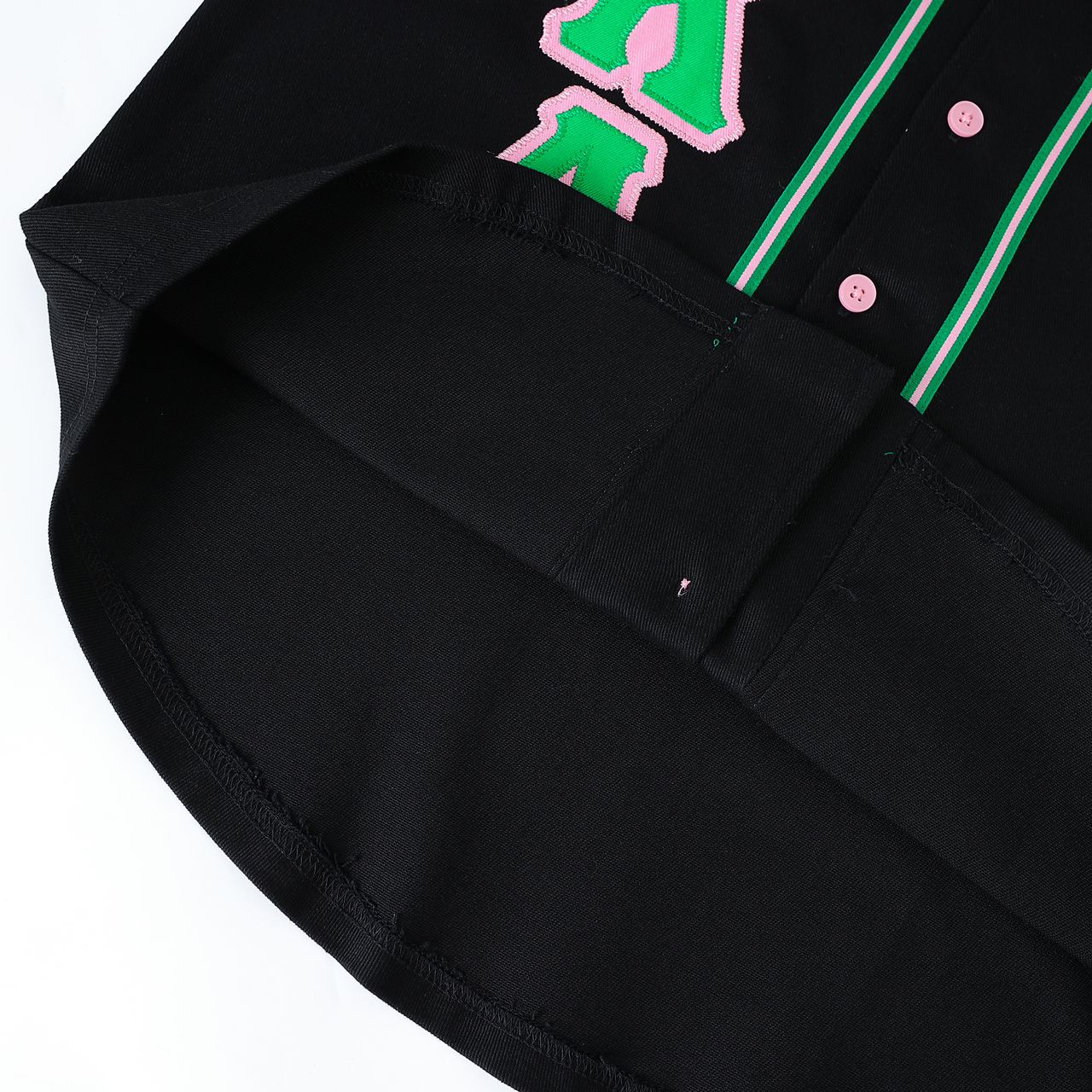 AKA Black Baseball Jersey