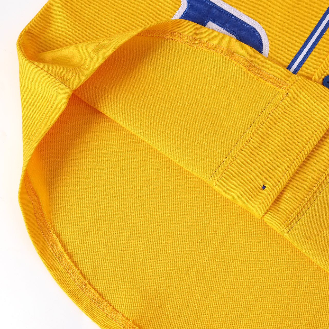 SGRHO Gold Button-Up Baseball Jersey