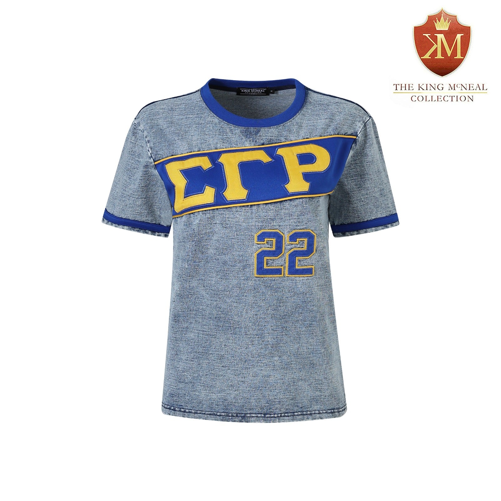 SGRHO Premium Blue Denim Jersey Shirt II