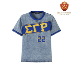 SGRHO Premium Blue Denim Jersey Shirt II