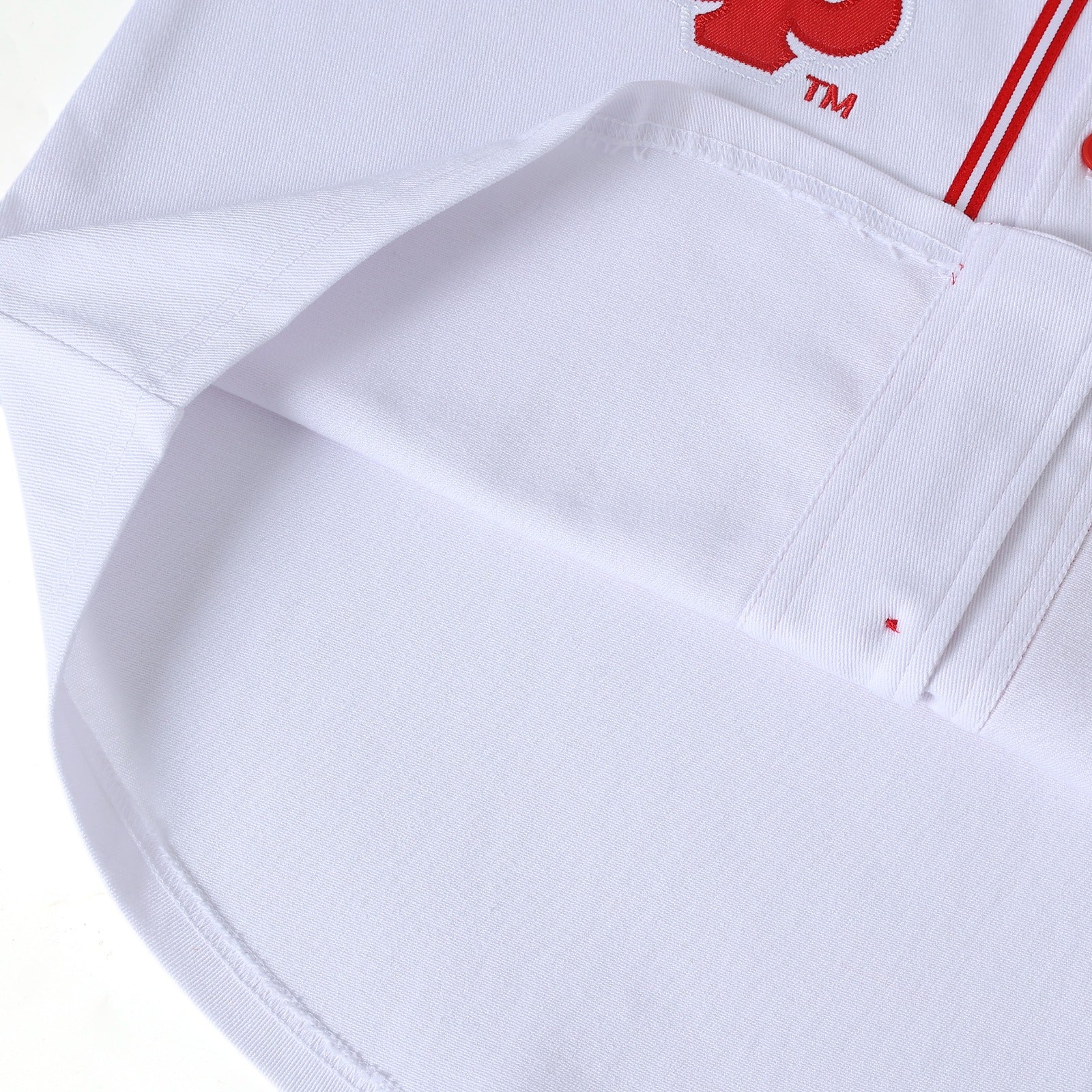 Kappa White Button Up Baseball Jersey