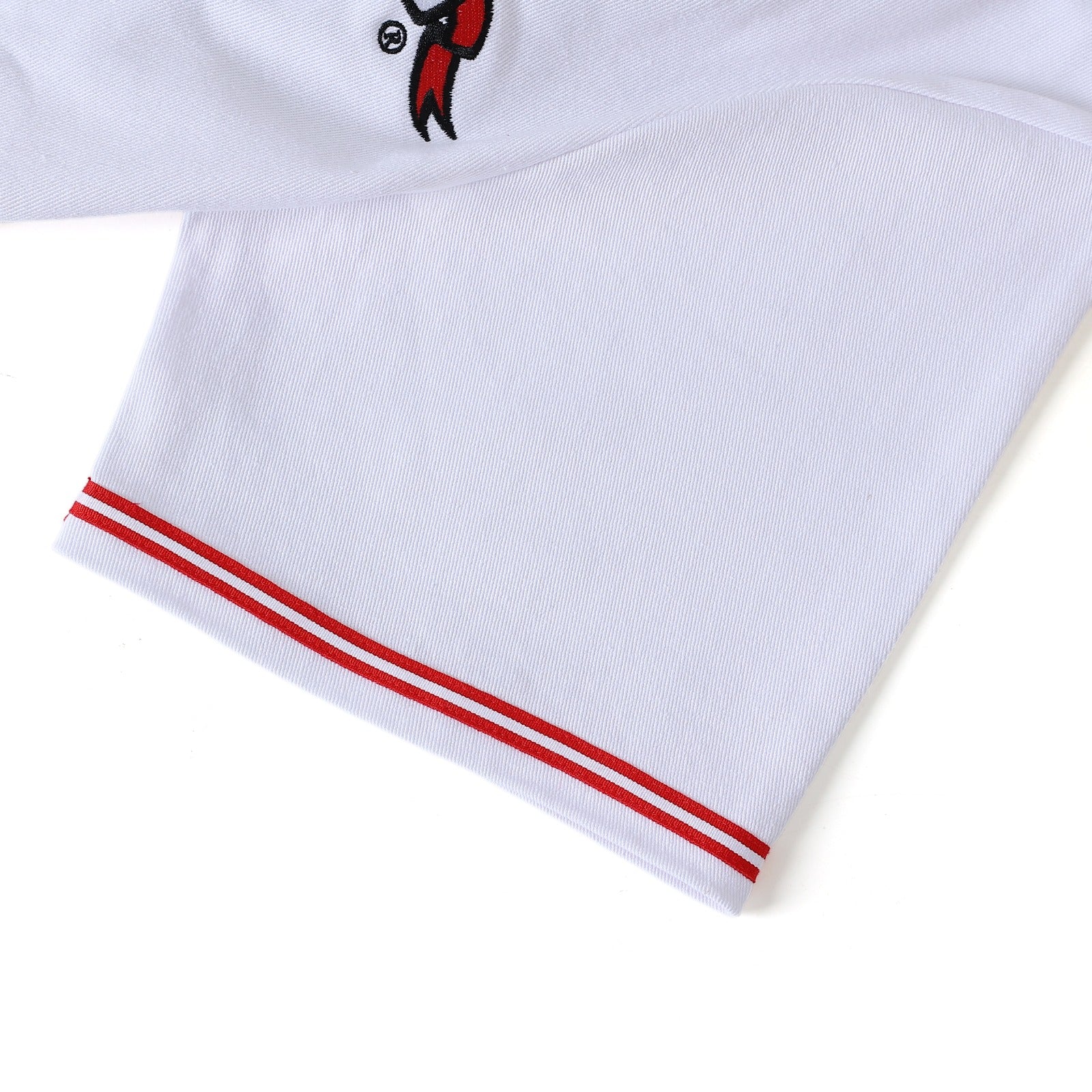 Kappa White Button Up Baseball Jersey