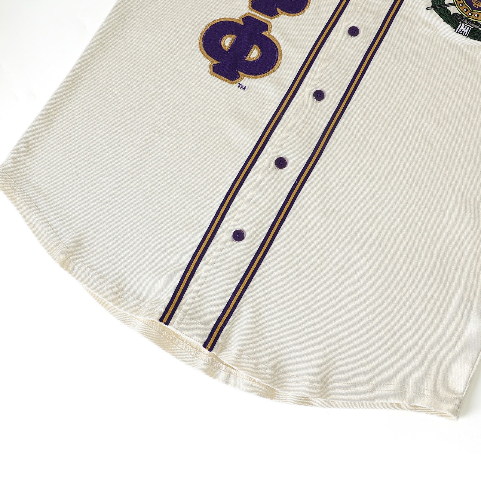 Omega Neutral Button-Up Baseball Jersey