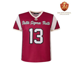 Delta Crimson Football Jersey