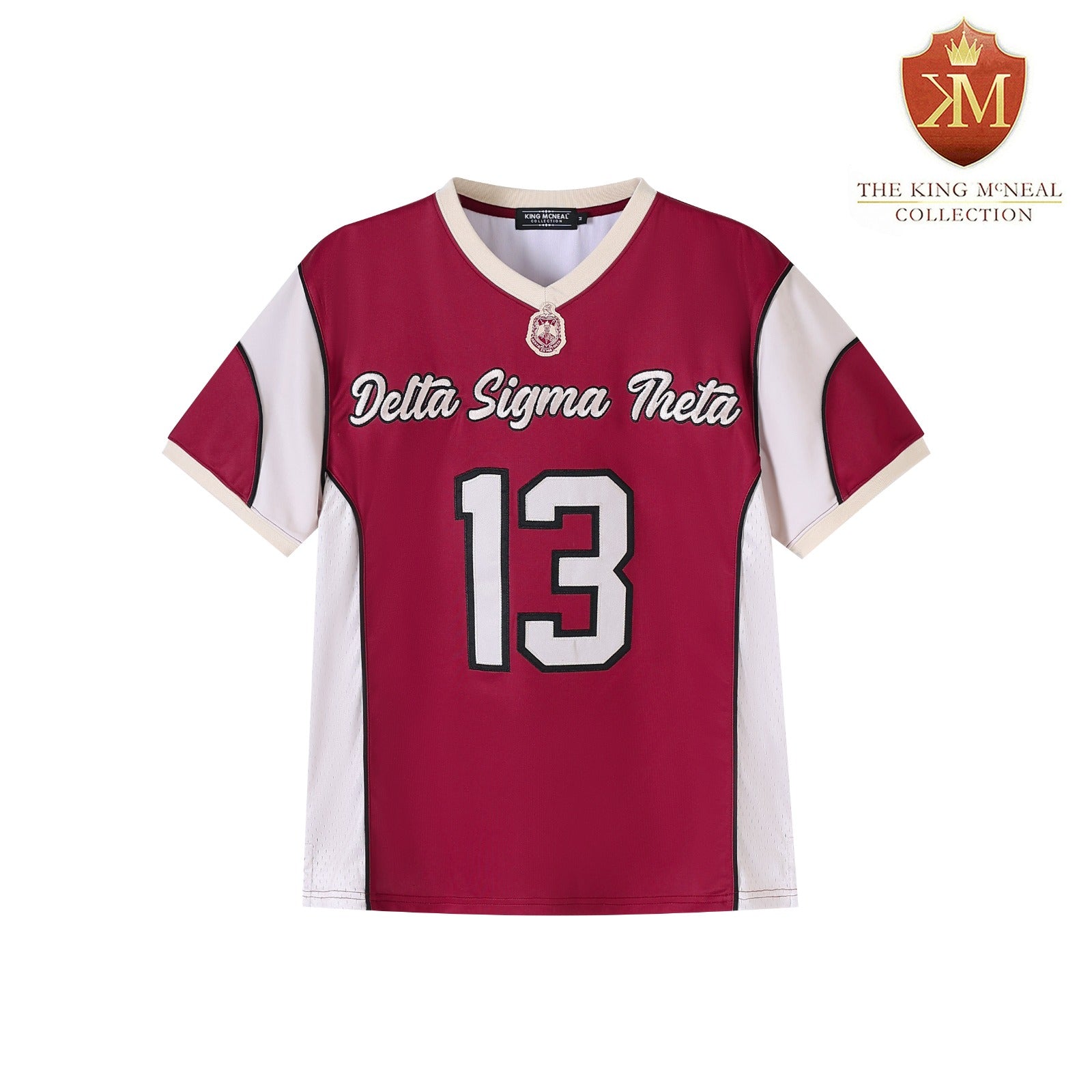 Delta Crimson Football Jersey