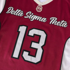 Delta Crimson Football Jersey