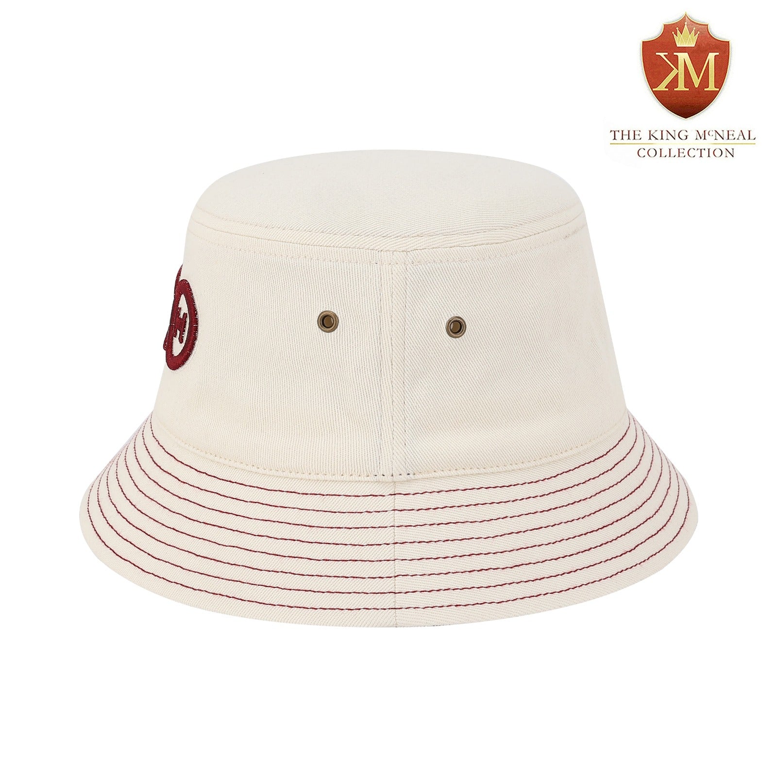 Delta Cream Bucket Hat