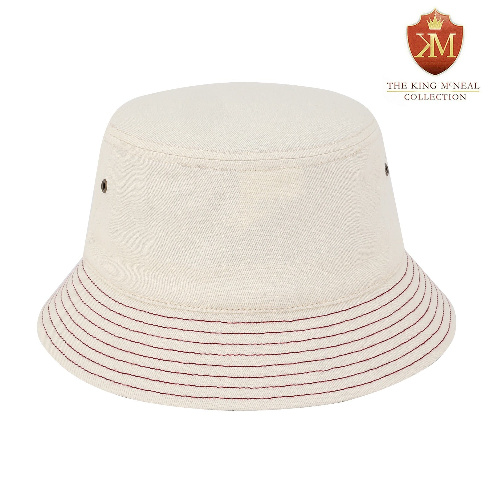 Delta Cream Bucket Hat