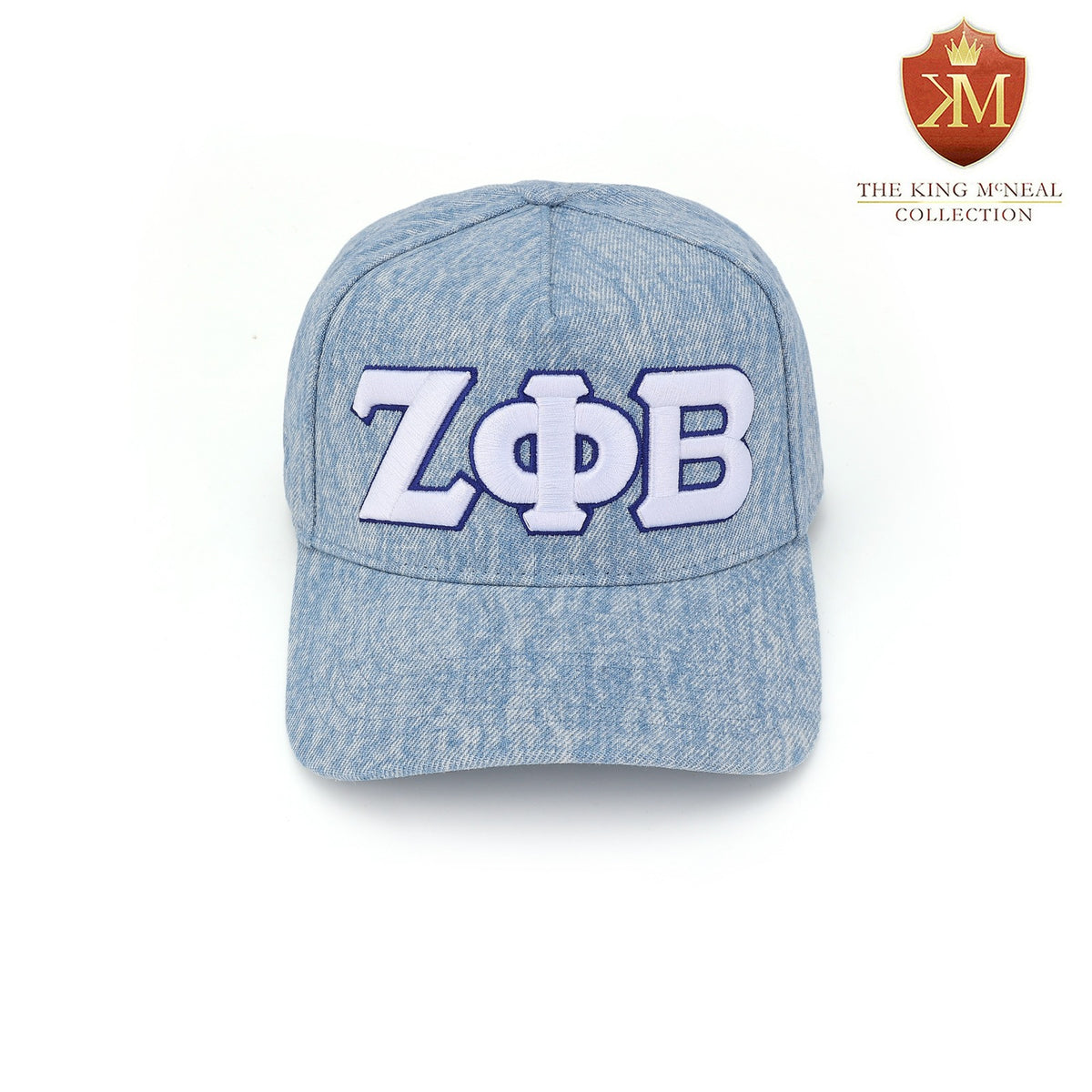 Zeta Light Denim Snapback Hat
