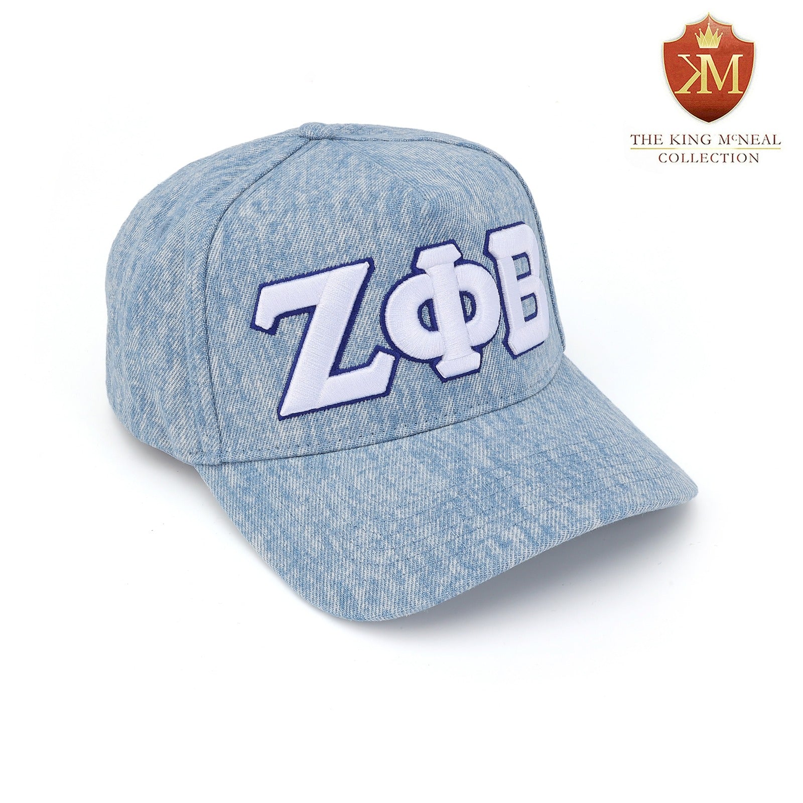 Zeta Light Denim Snapback Hat