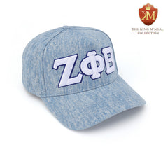 Zeta Light Denim Snapback Hat