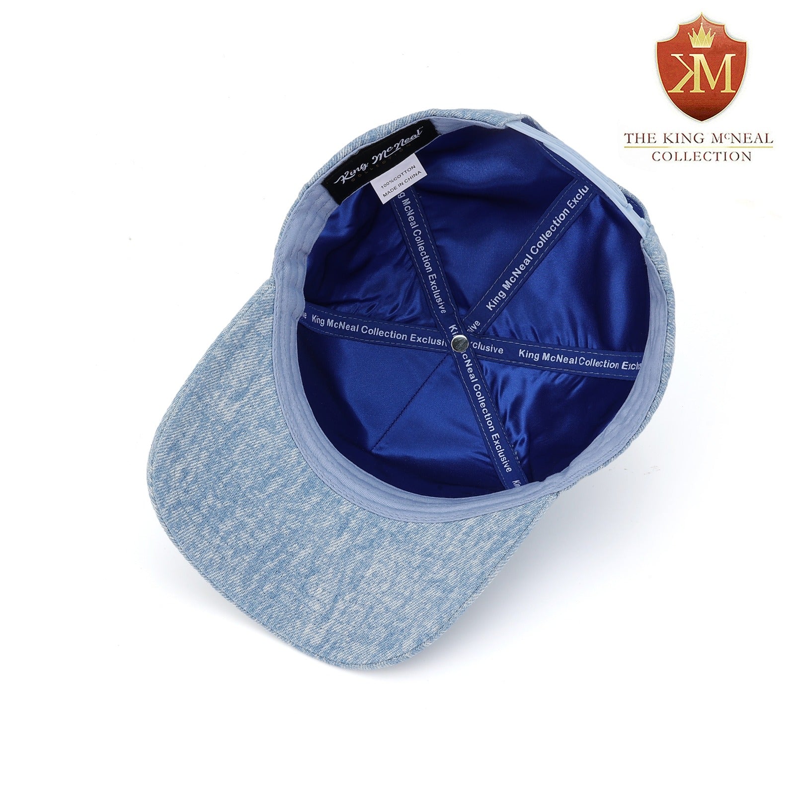 Zeta Light Denim Snapback Hat