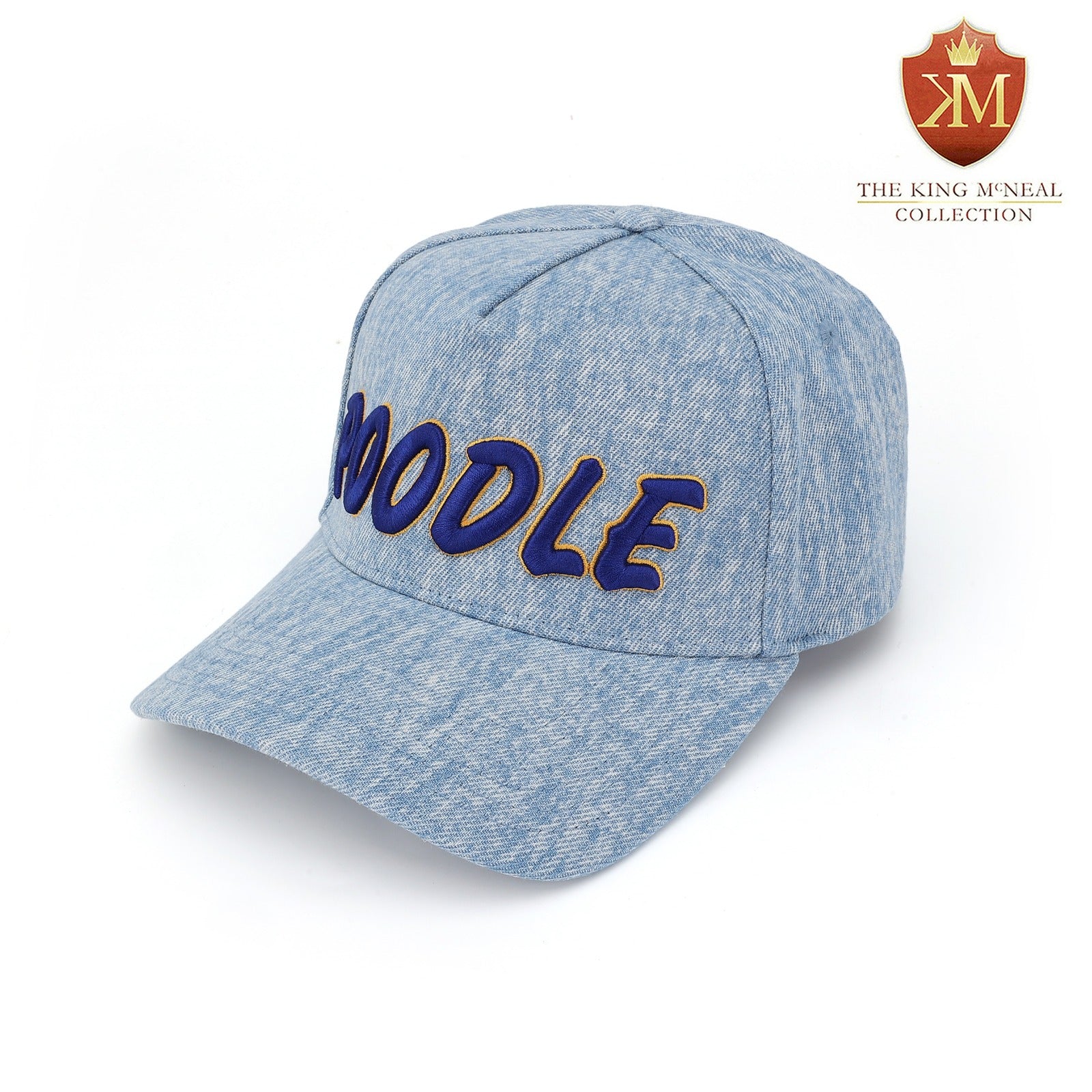 SGRho Light Denim POODLE Snapback Hat