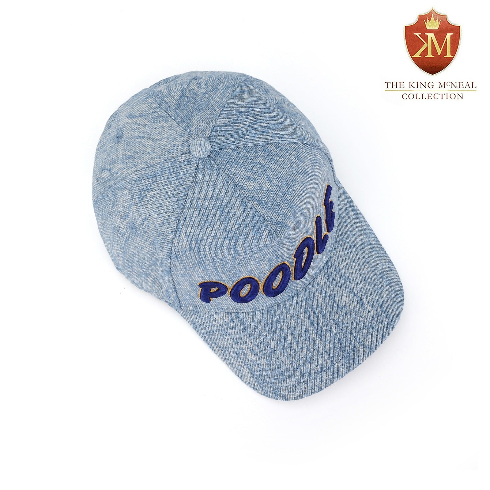 SGRho Light Denim POODLE Snapback Hat