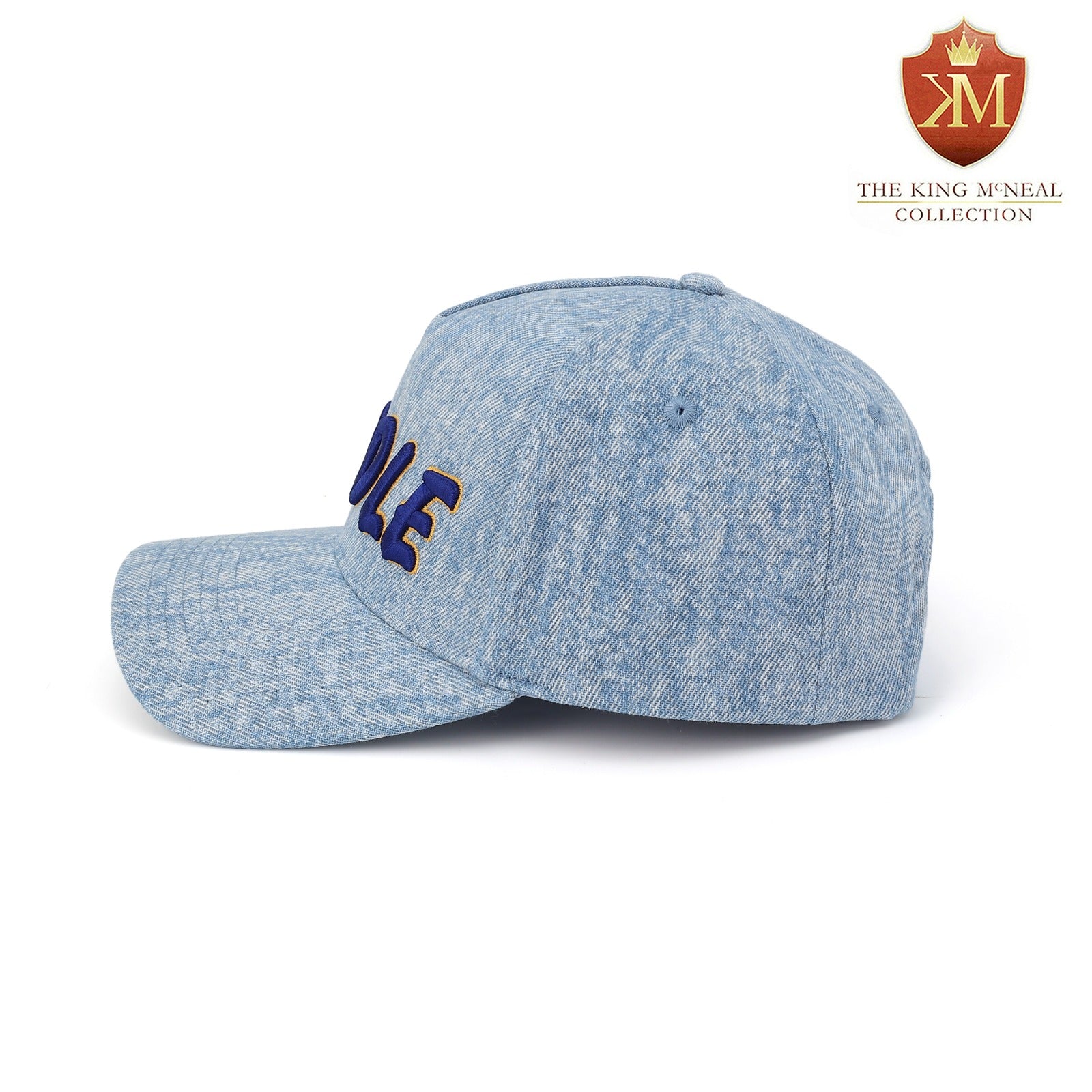 SGRho Light Denim POODLE Snapback Hat