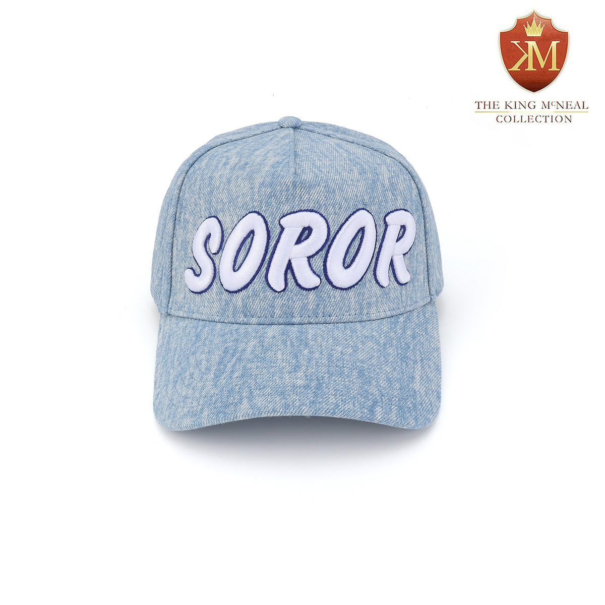 Zeta Light Denim SOROR Snapback Hat