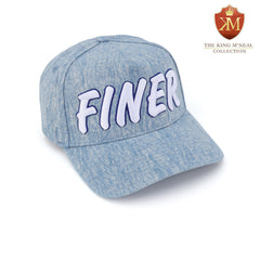Zeta Light Denim FINER Snapback Hat