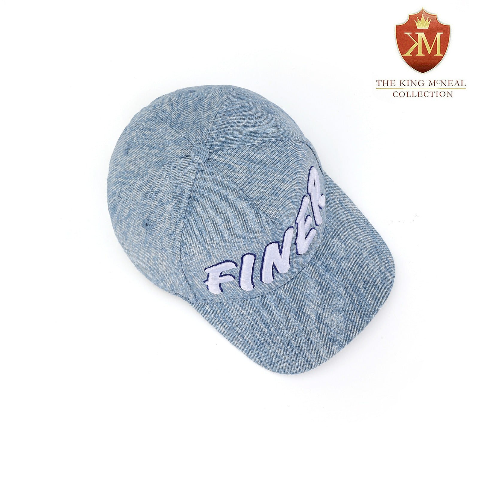 Zeta Light Denim FINER Snapback Hat