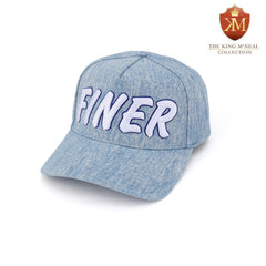 Zeta Light Denim FINER Snapback Hat