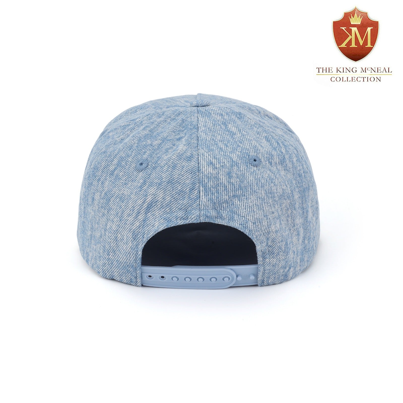 Zeta Light Denim FINER Snapback Hat