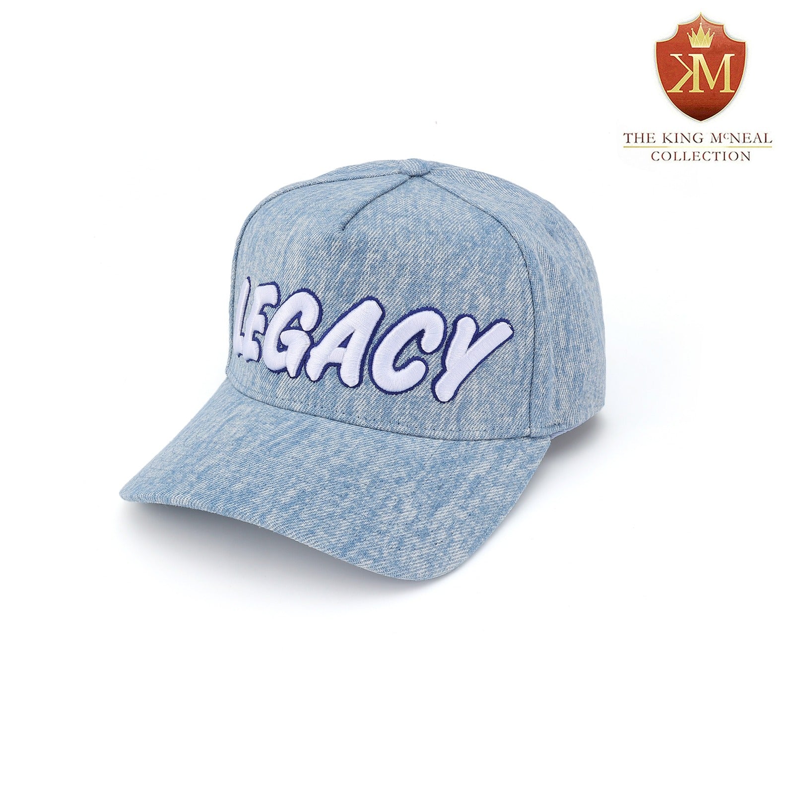 Zeta Light Denim LEGACY Snapback Hat