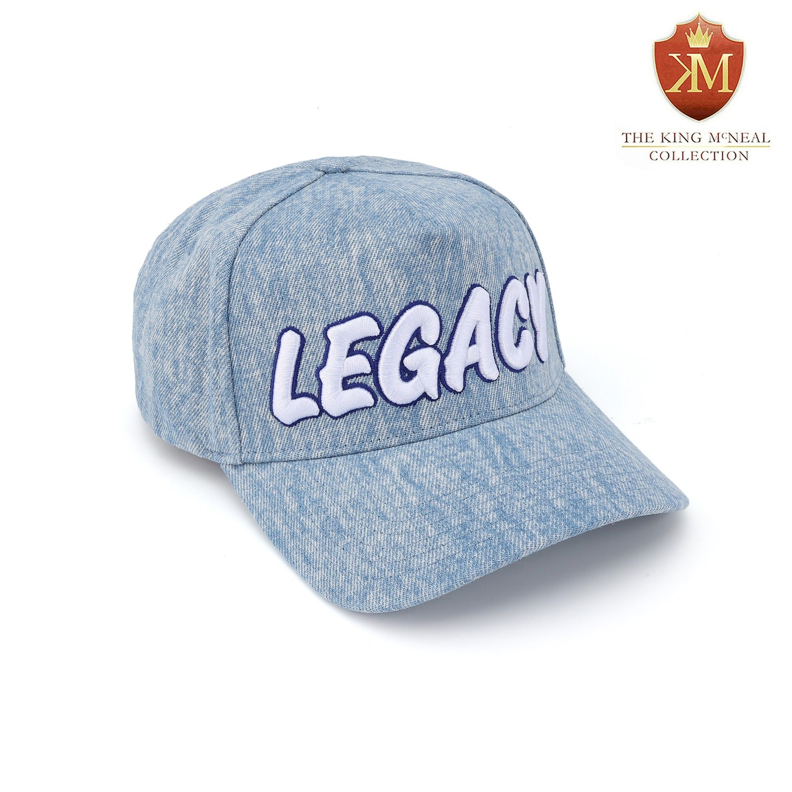 Zeta Light Denim LEGACY Snapback Hat