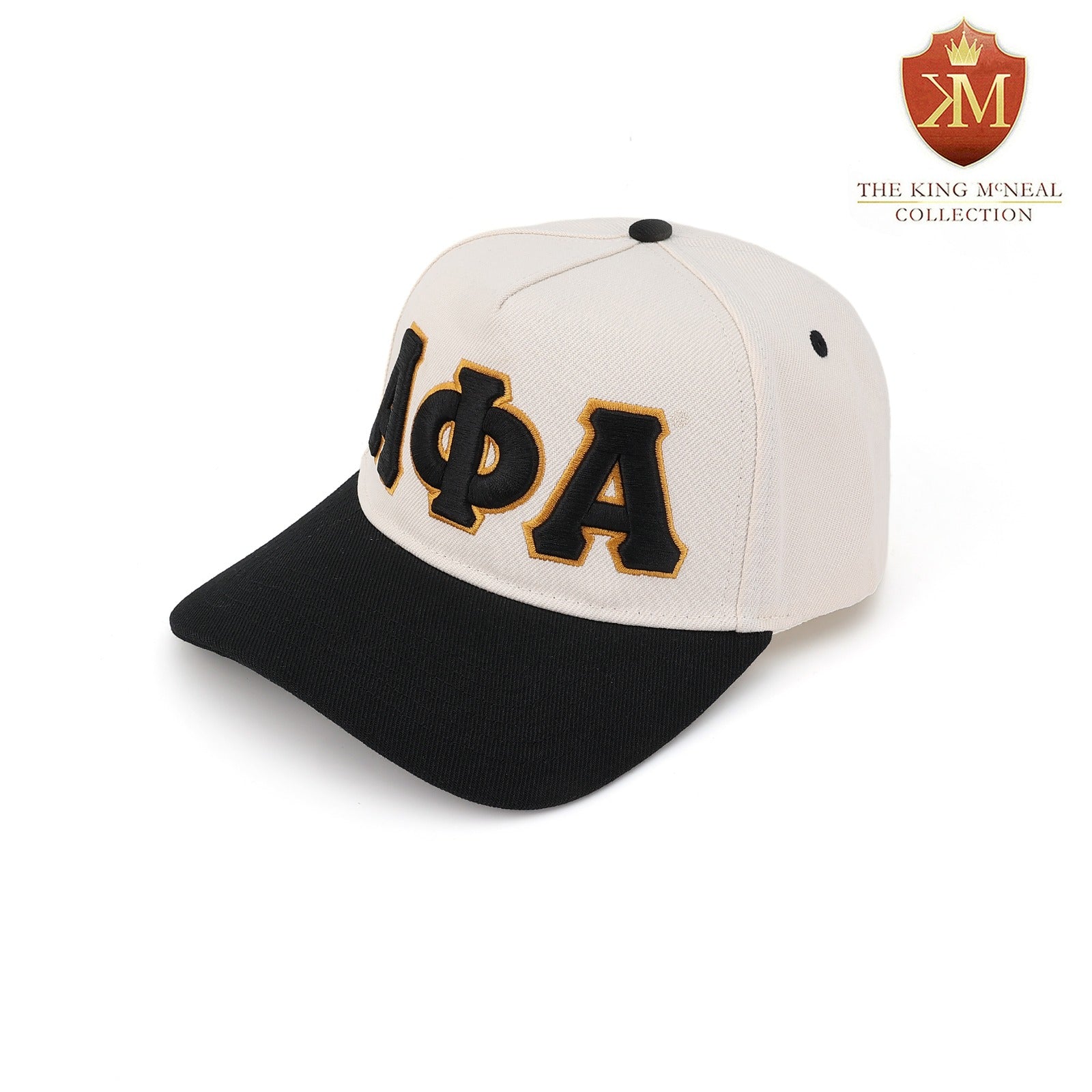 Alpha Neutral/Black Snapback Hat