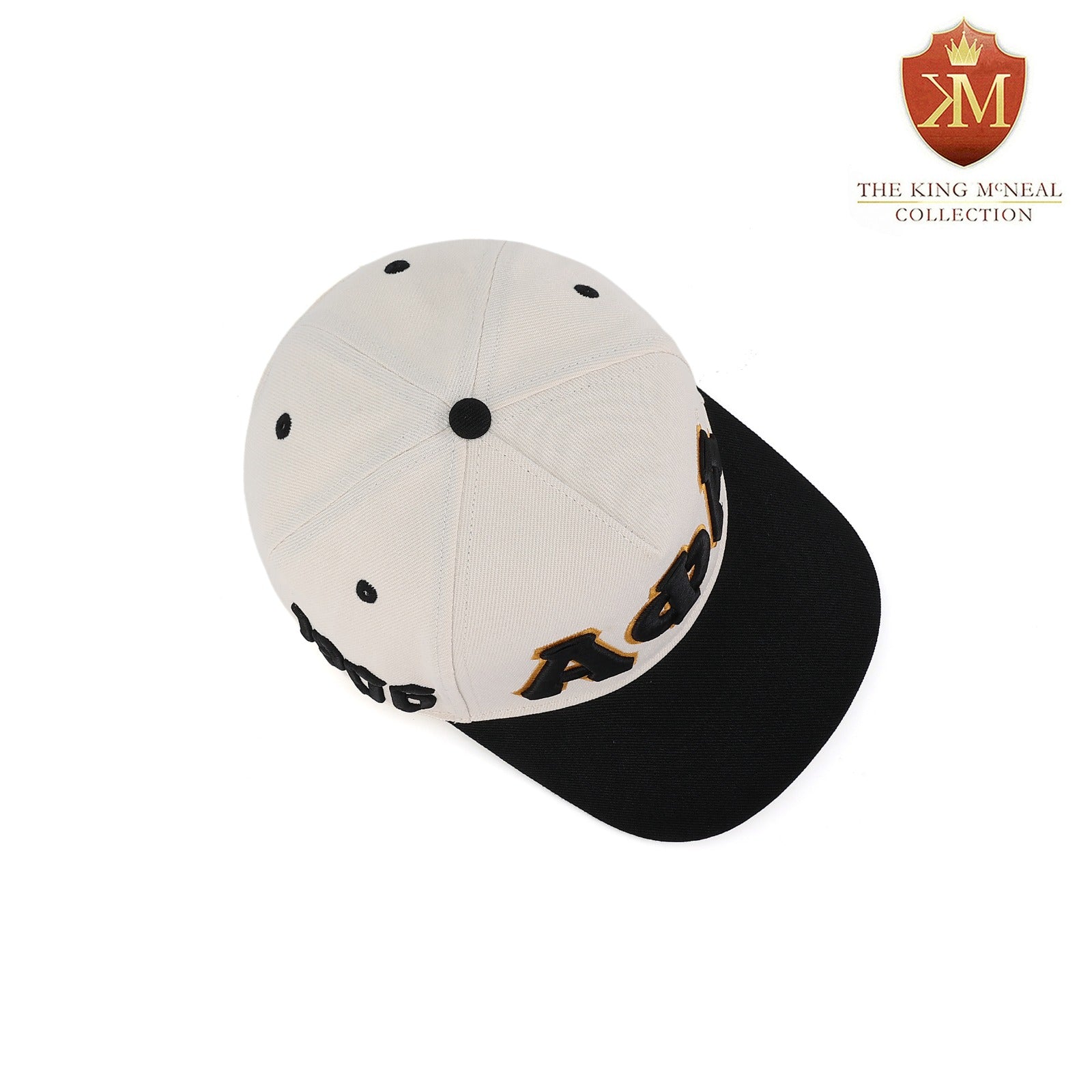 Alpha Neutral/Black Snapback Hat