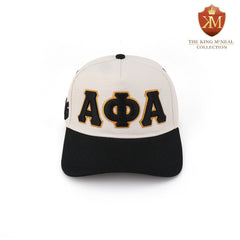 Alpha Neutral/Black Snapback Hat