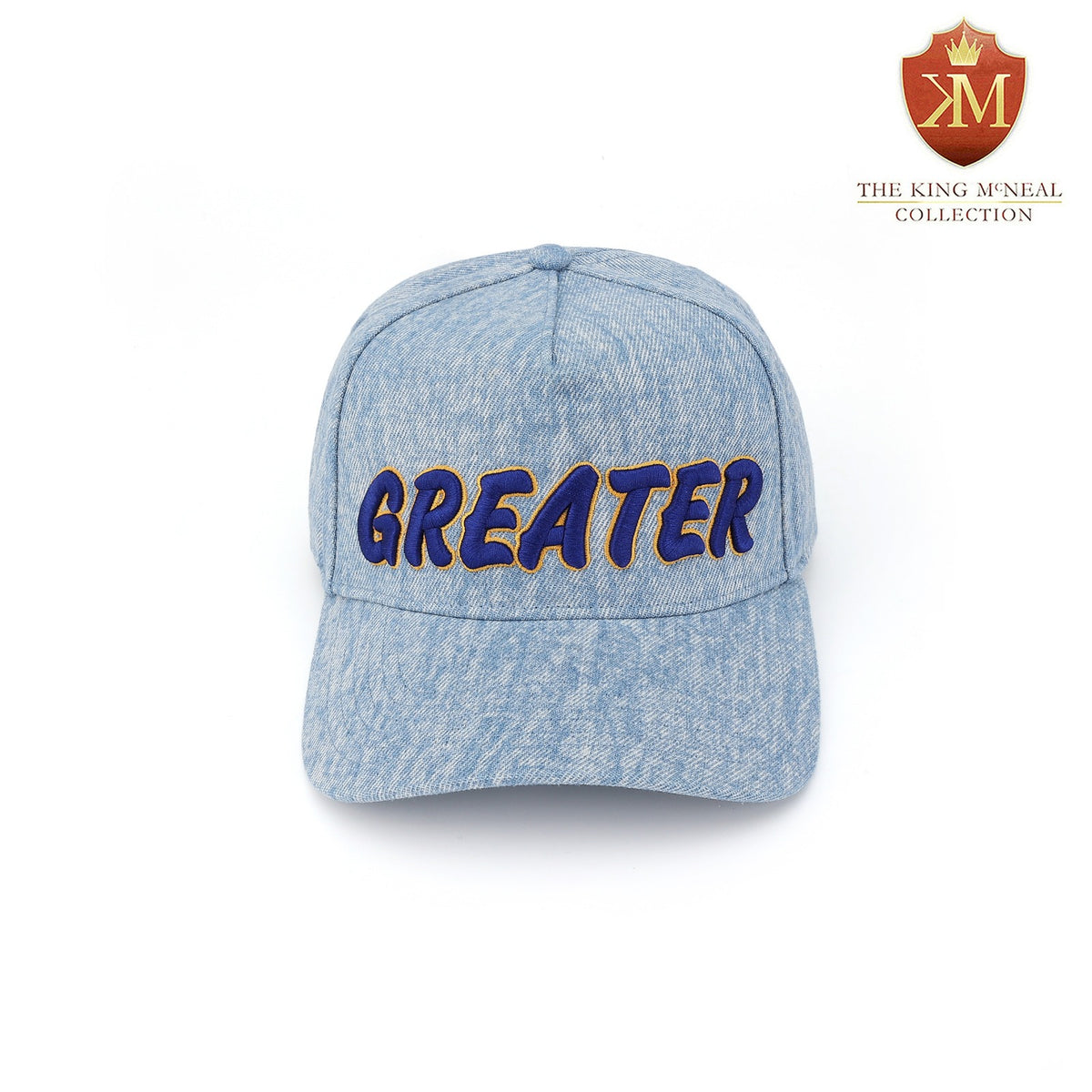 SGRho Light Denim GREATER Snapback Hat