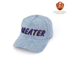 SGRho Light Denim GREATER Snapback Hat