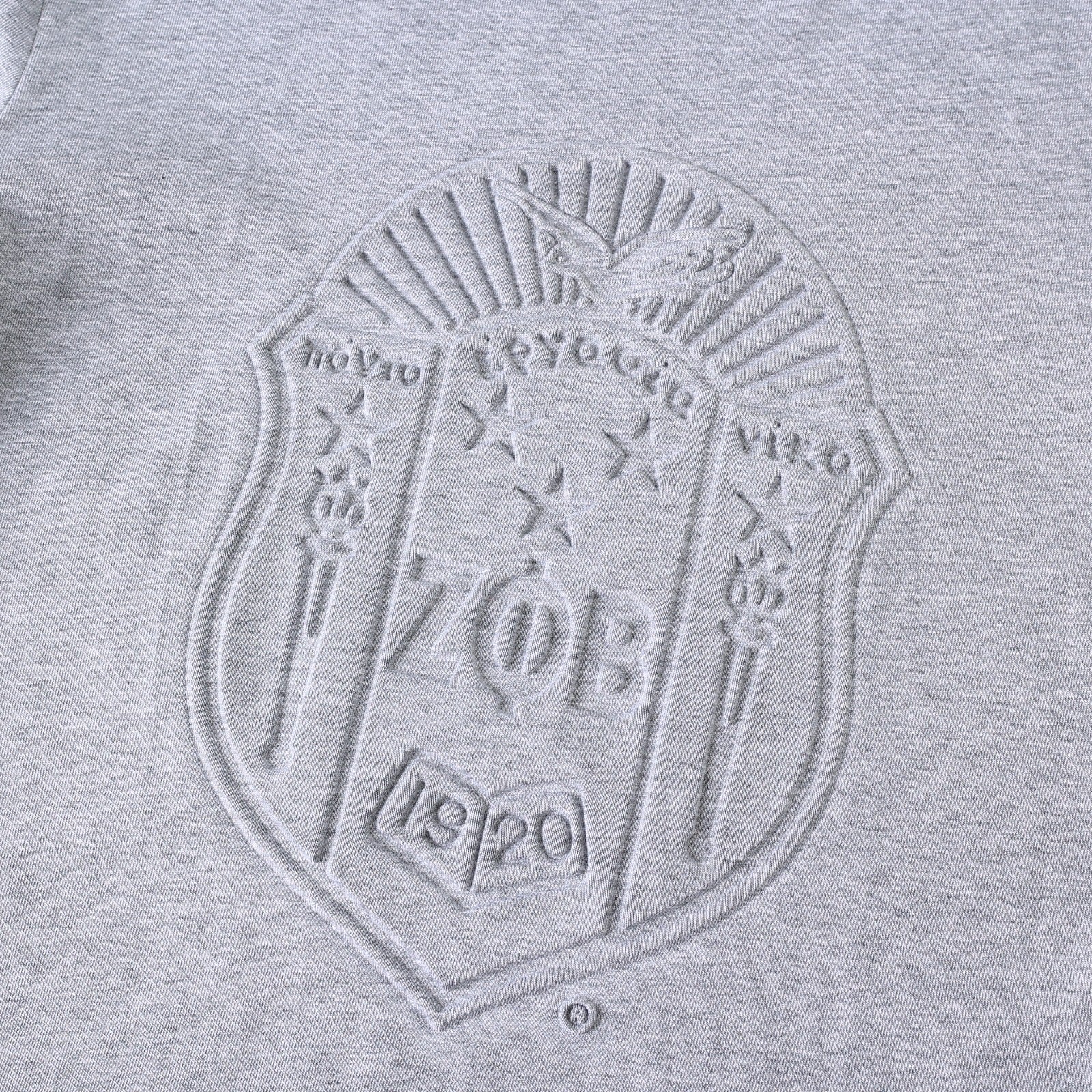 Zeta Premium Grey Embossed Shirt