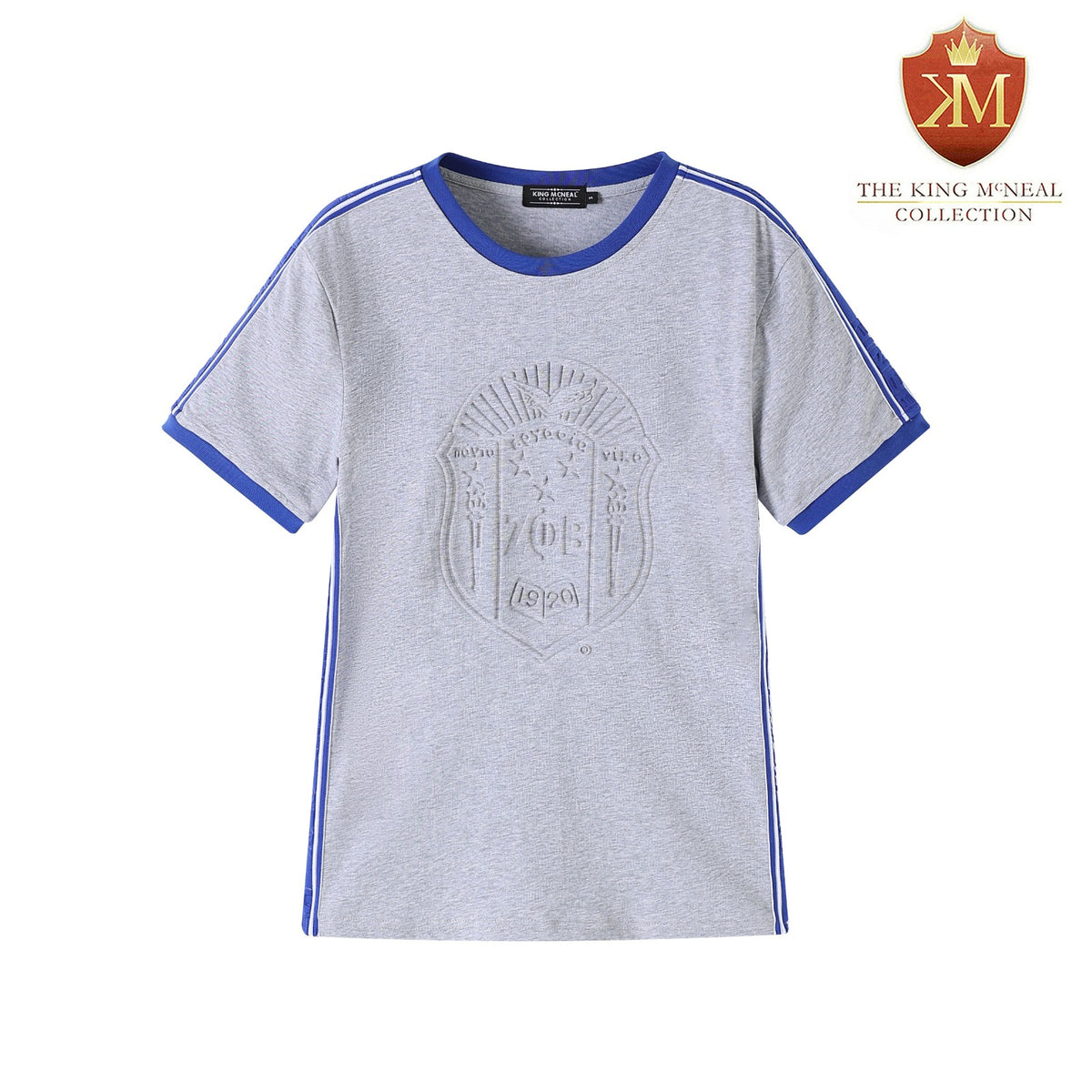Zeta Premium Grey Embossed Shirt