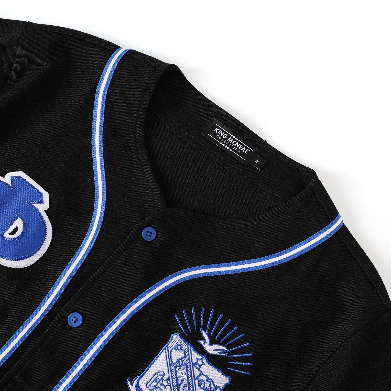 Sigma Black Baseball Jersey
