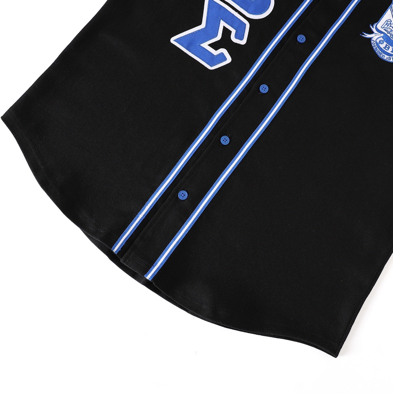 Sigma Black Baseball Jersey