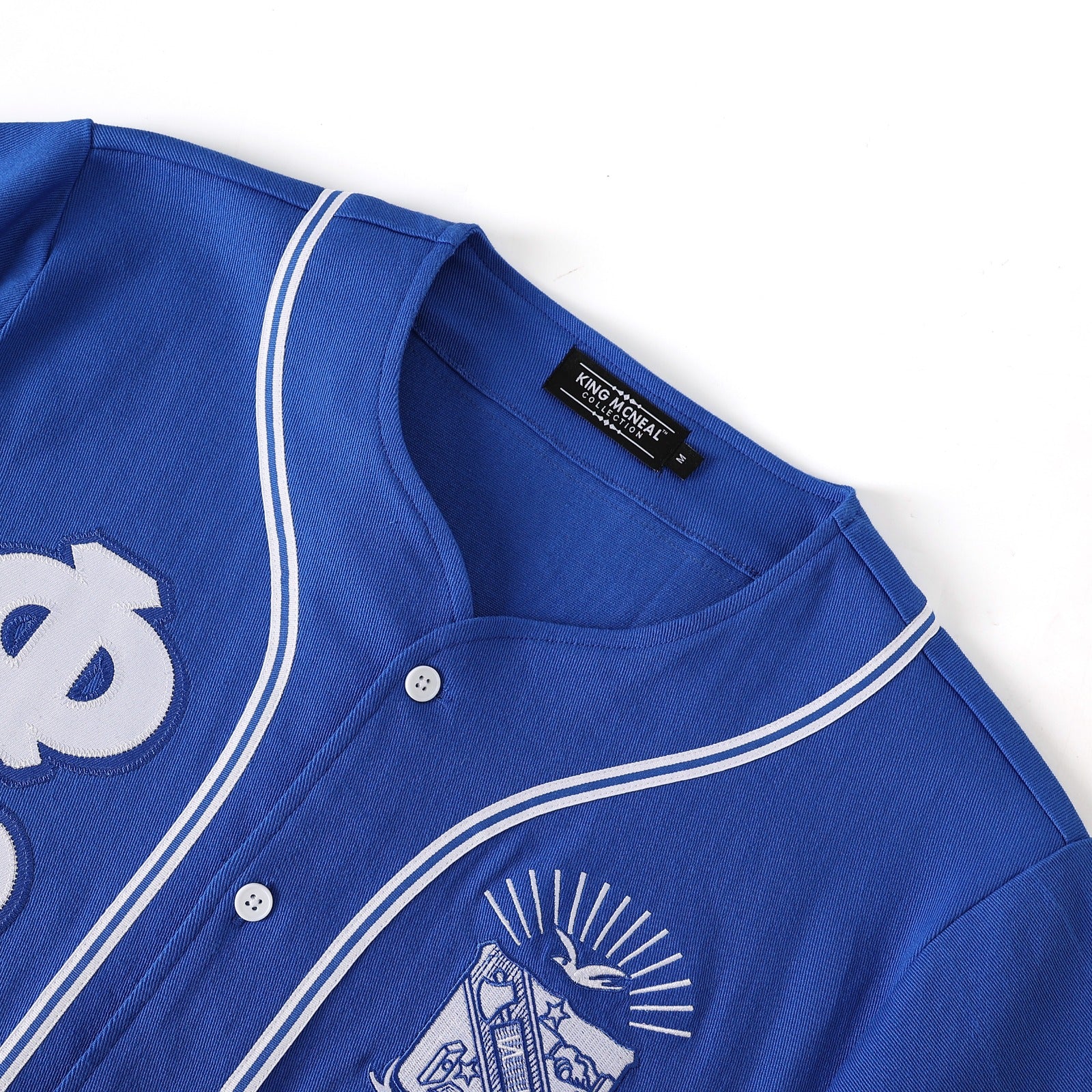 Sigma Blue Baseball Jersey